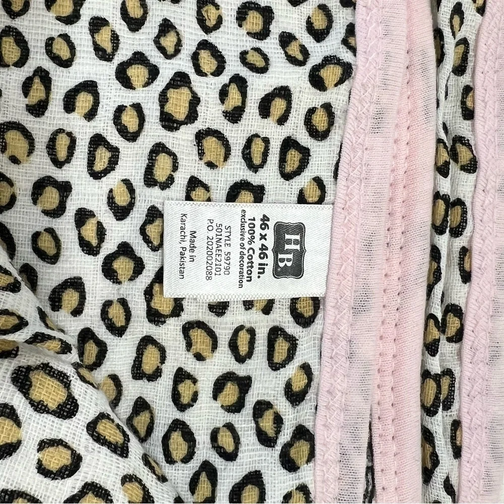 Animal Print Baby Blanket